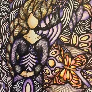 Butterfly Dreams- a print of my original painting